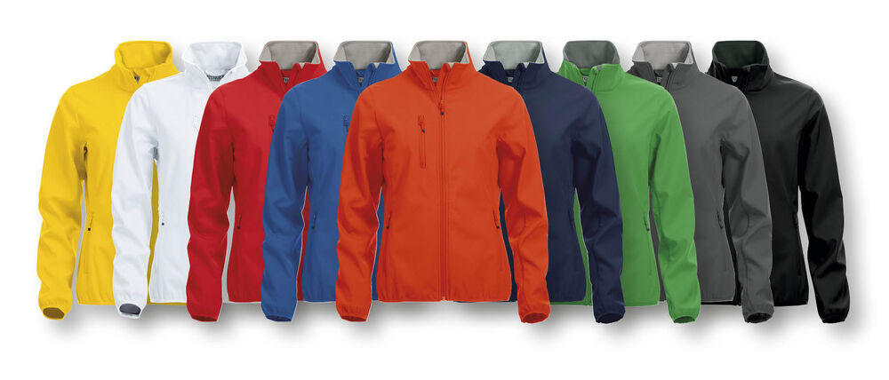 Basic Softshell Jacket Ladies von Clique – White