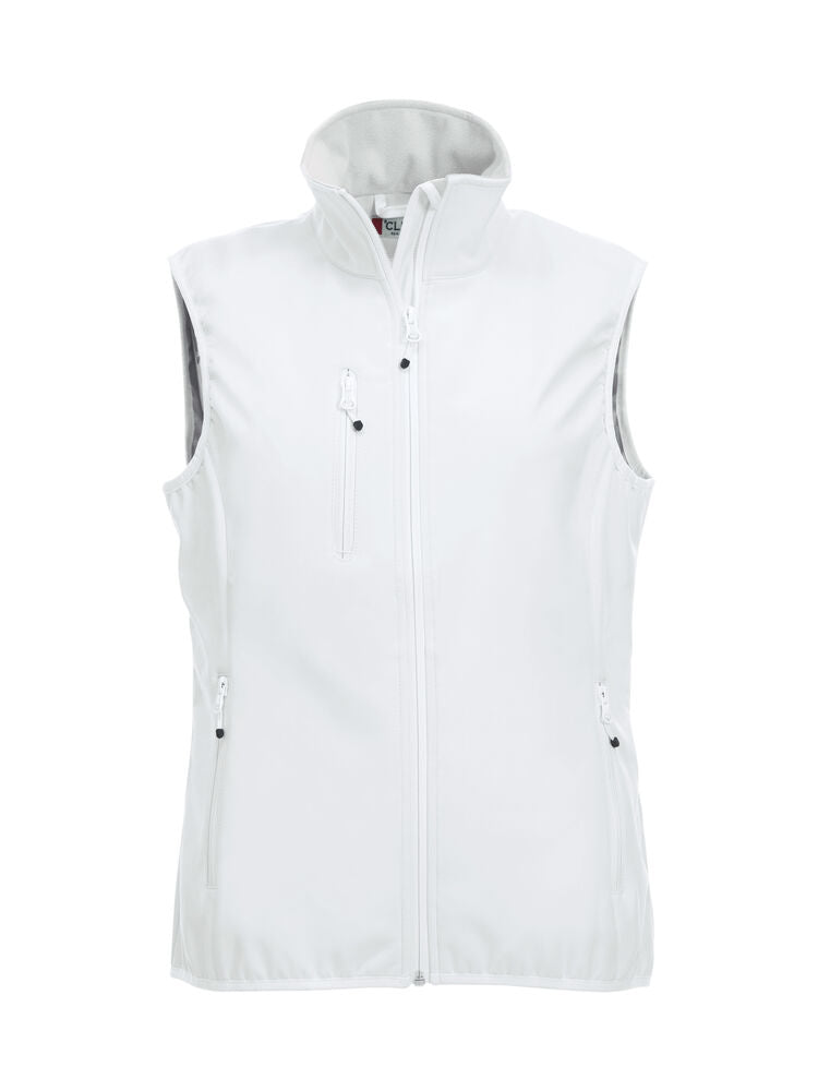 Basic Softshell Vest Ladies von Clique – White