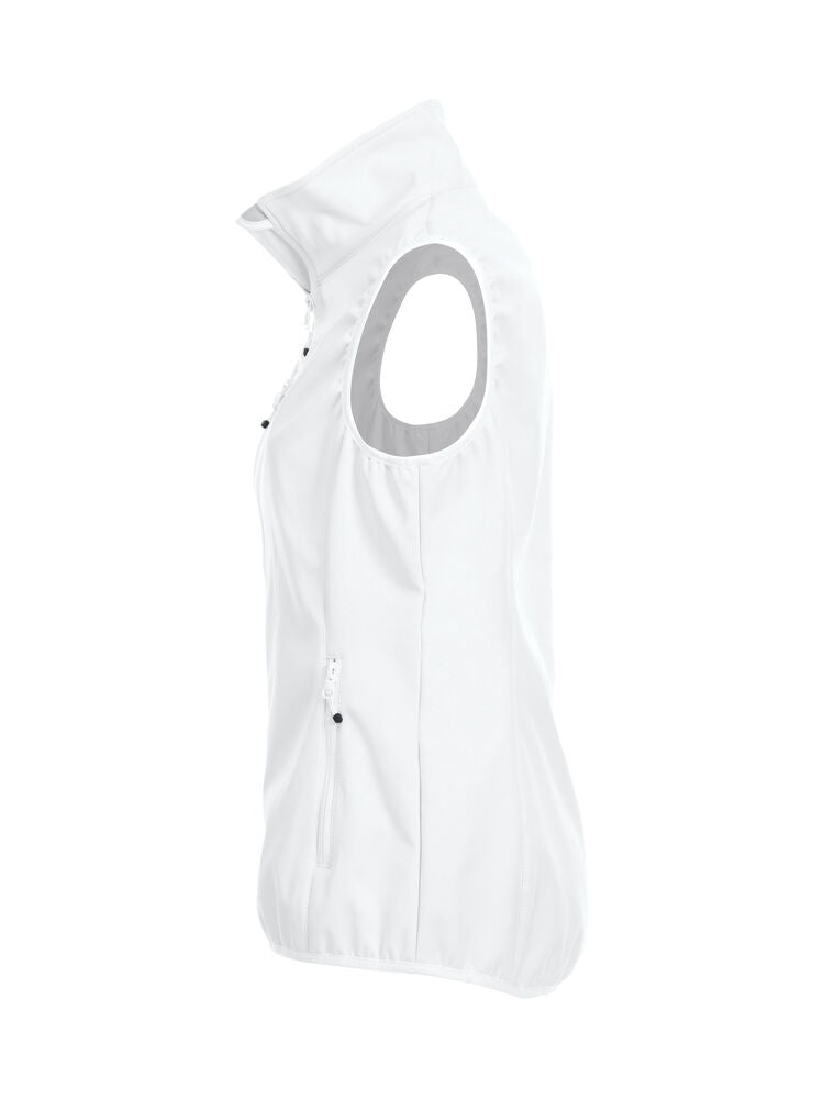 Basic Softshell Vest Ladies von Clique – White
