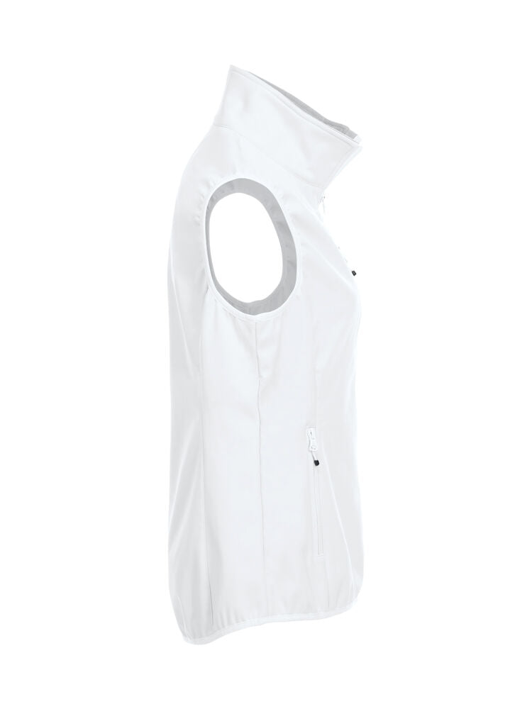 Basic Softshell Vest Ladies von Clique – White