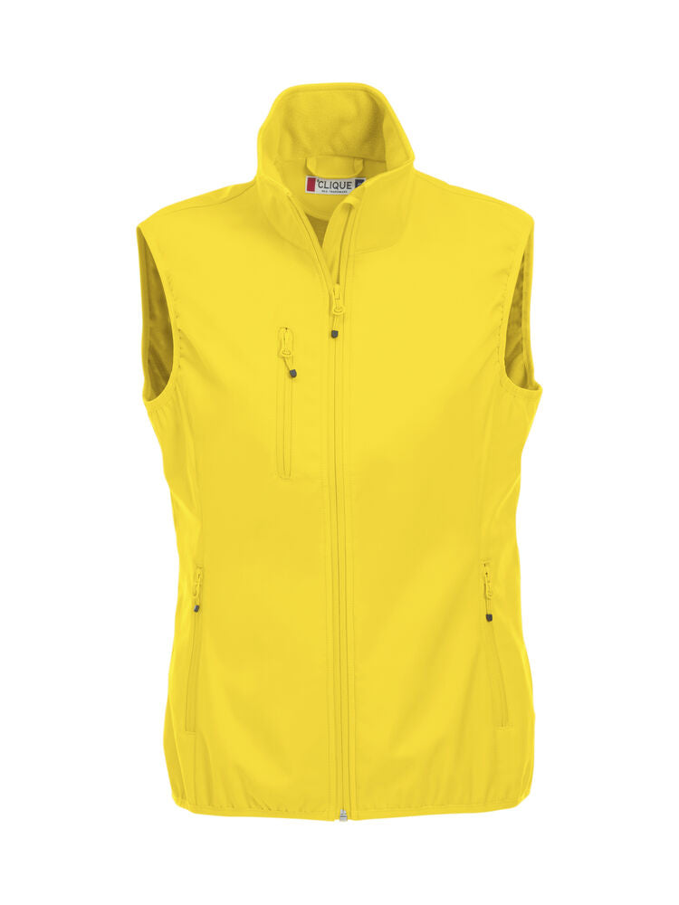 Basic Softshell Vest Ladies von Clique – White