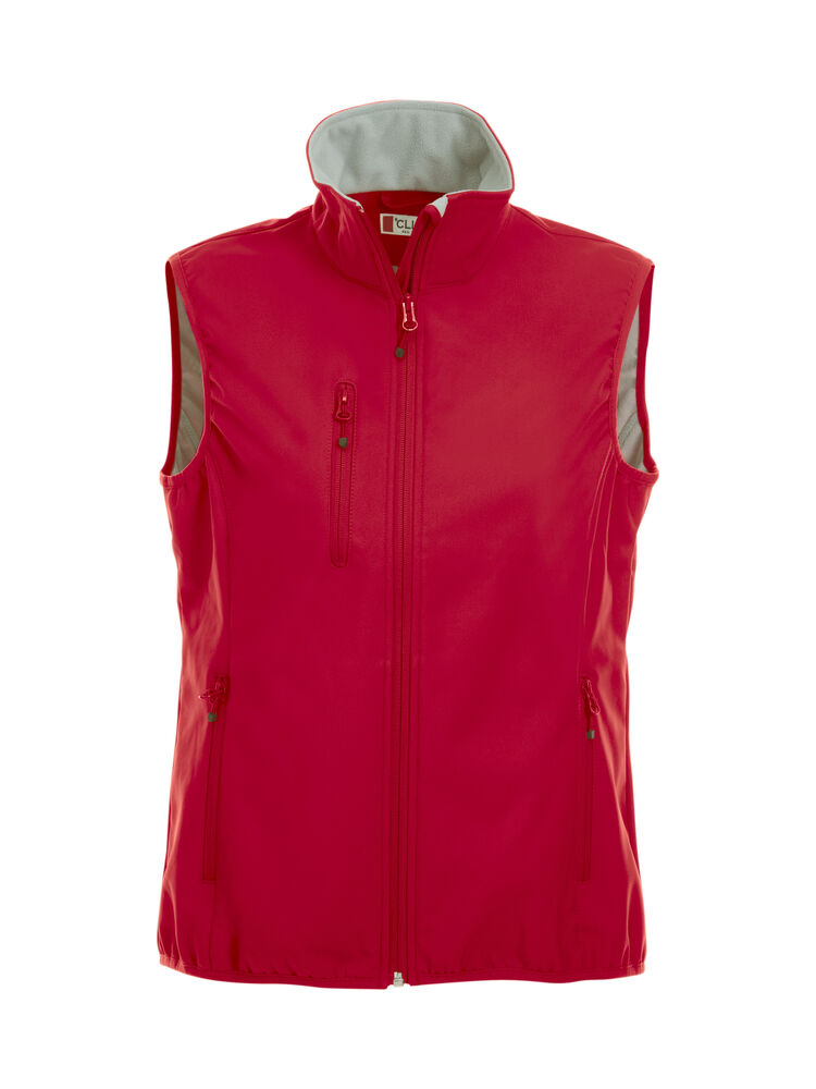 Basic Softshell Vest Ladies von Clique – White