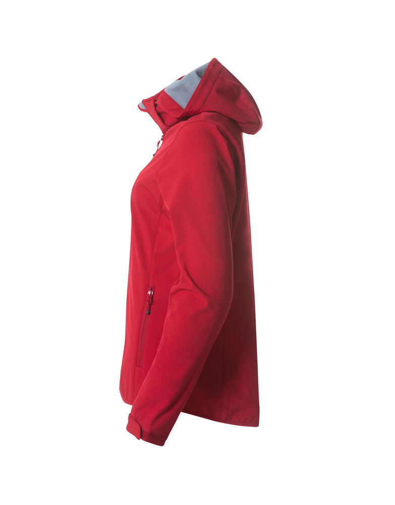 Basic Hoody Softshell Ladies von Clique – Red