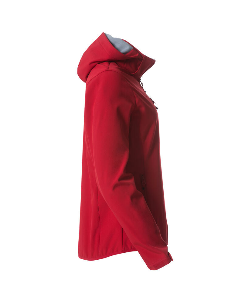 Basic Hoody Softshell Ladies von Clique – Red