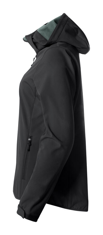 Basic Hoody Softshell Ladies von Clique – Red