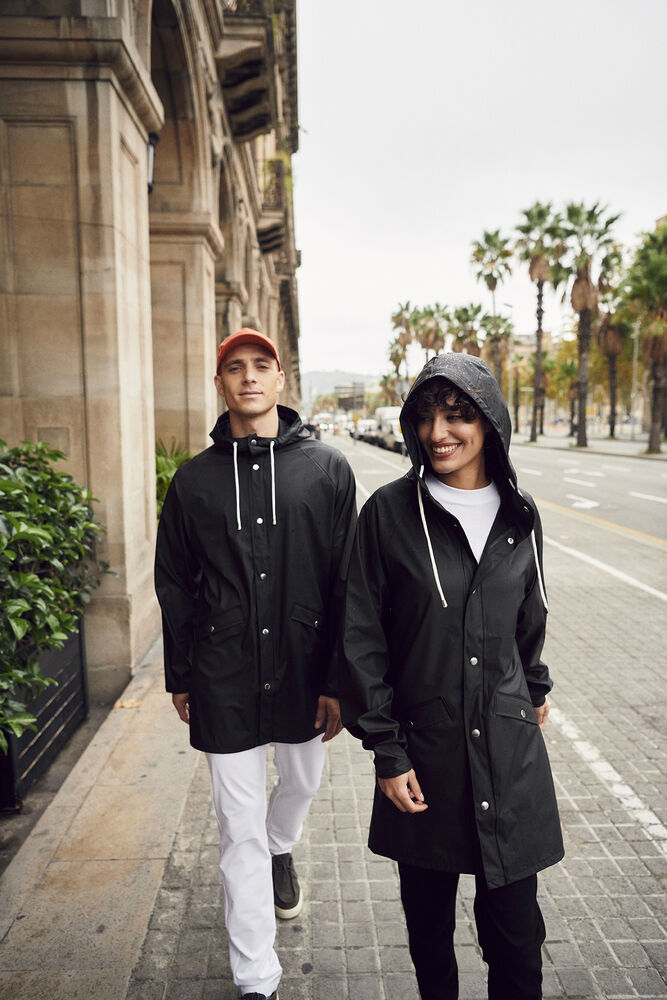 Classic Rain Jacket von Clique – Royal Blue