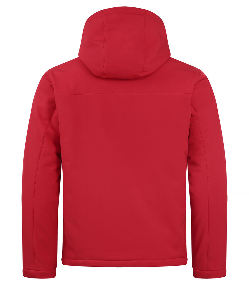 Padded Hoody Softshell von Clique – Red