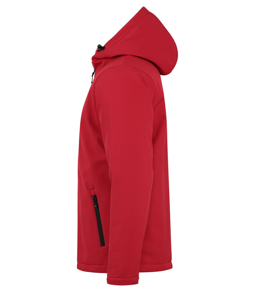 Padded Hoody Softshell von Clique – Red