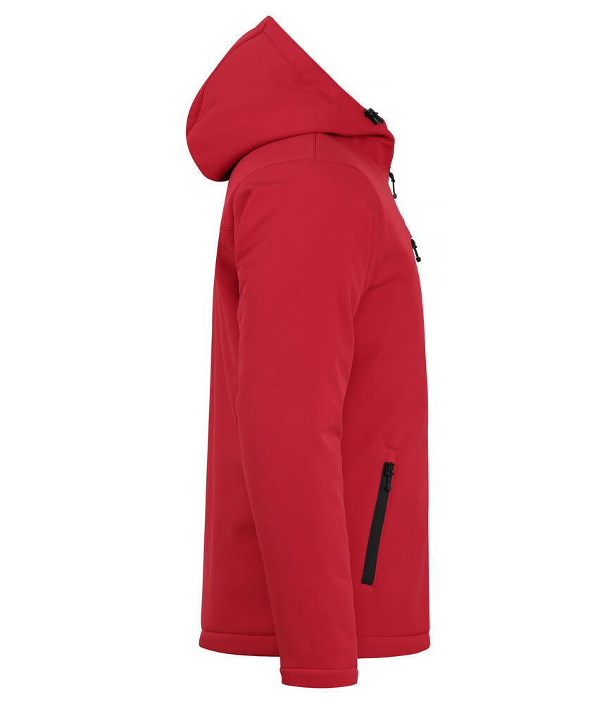 Padded Hoody Softshell von Clique – Red