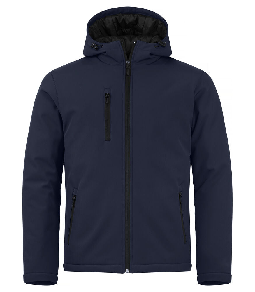 Padded Hoody Softshell von Clique – Red