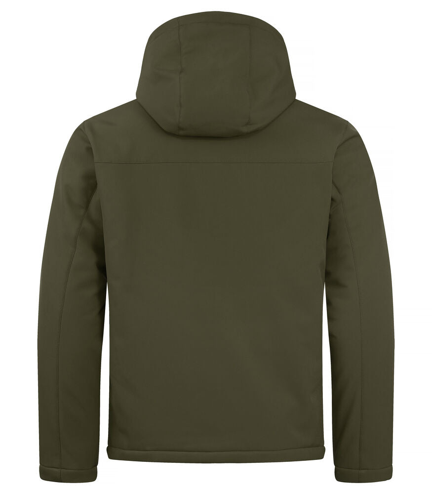 Padded Hoody Softshell von Clique – Red