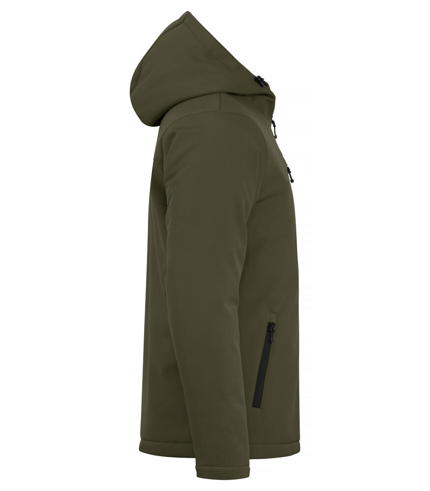 Padded Hoody Softshell von Clique – Red