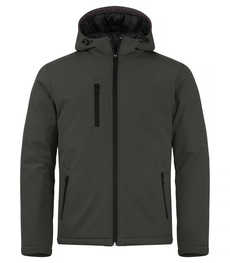 Padded Hoody Softshell von Clique – Red