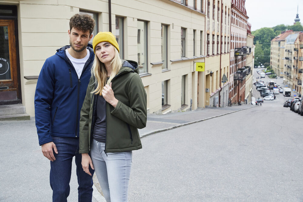 Padded Hoody Softshell Women von Clique – Red