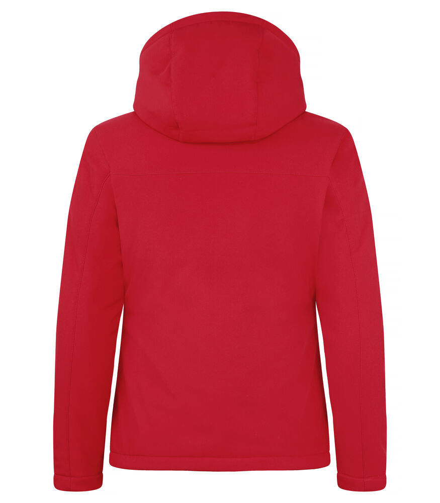 Padded Hoody Softshell Women von Clique – Red