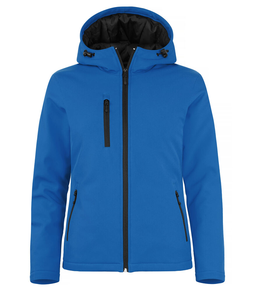 Padded Hoody Softshell Women von Clique – Red