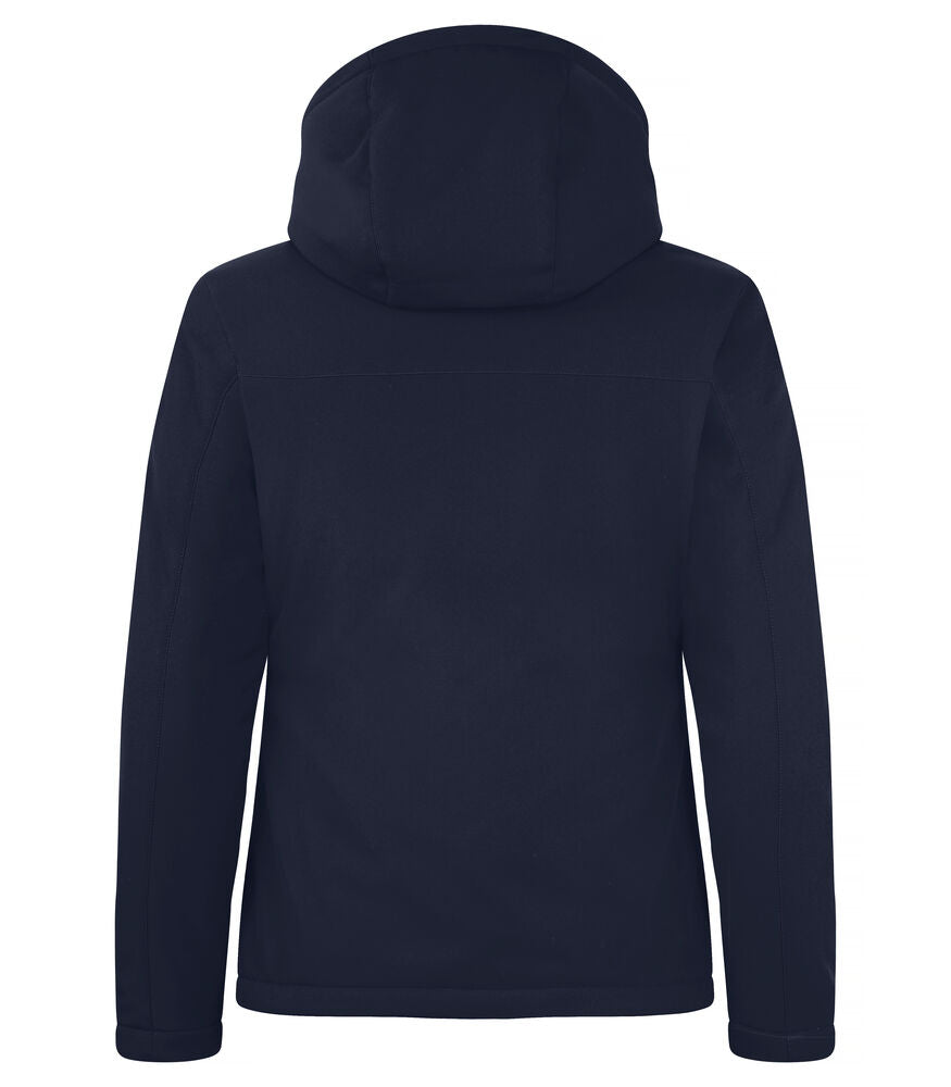 Padded Hoody Softshell Women von Clique – Red
