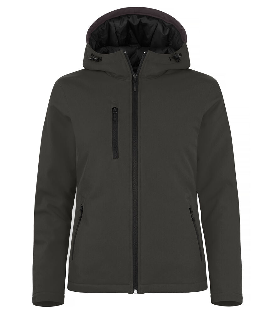 Padded Hoody Softshell Women von Clique – Red