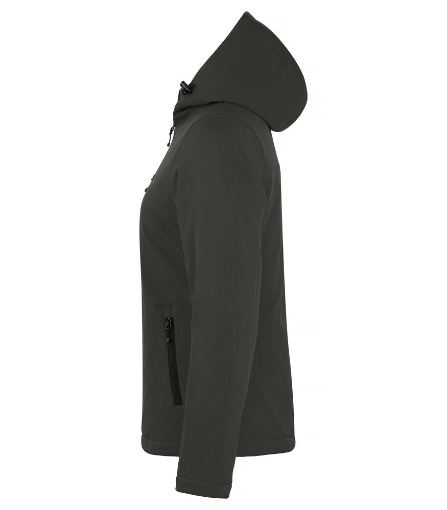 Padded Hoody Softshell Women von Clique – Red