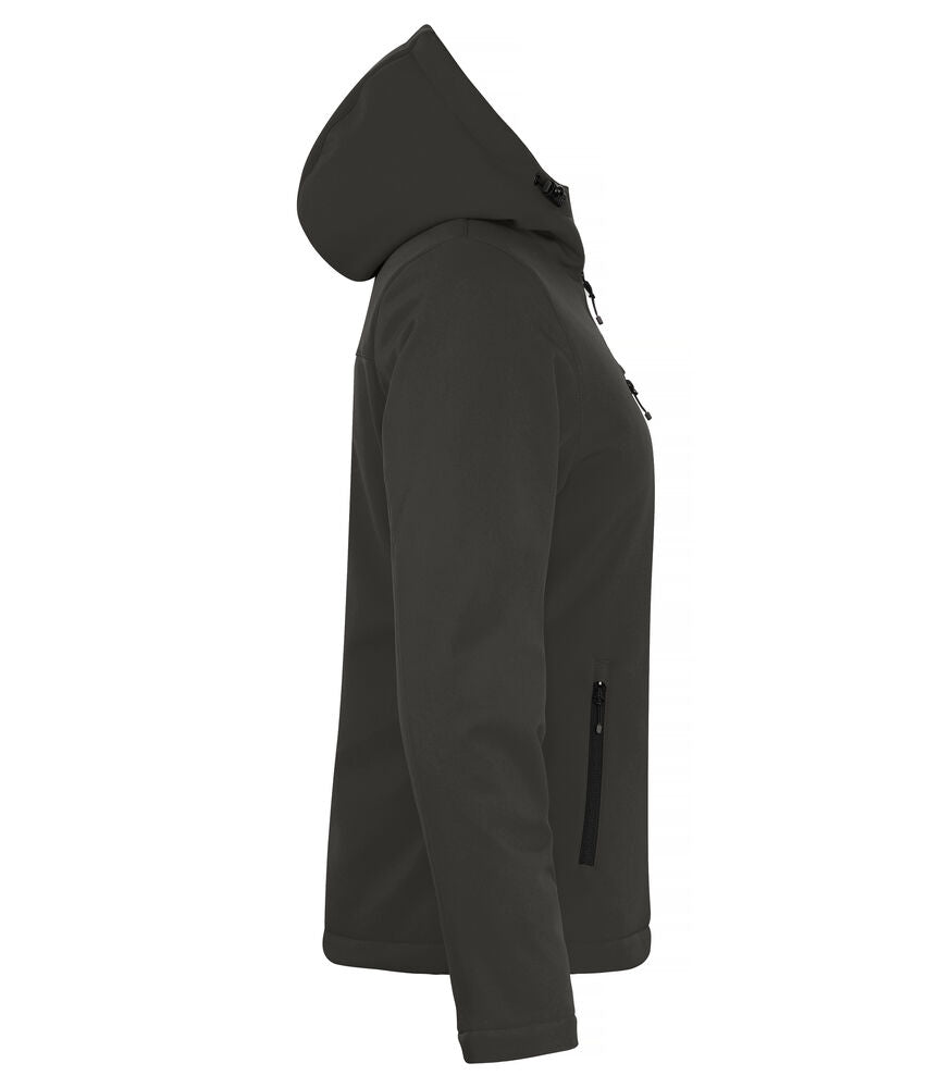 Padded Hoody Softshell Women von Clique – Red