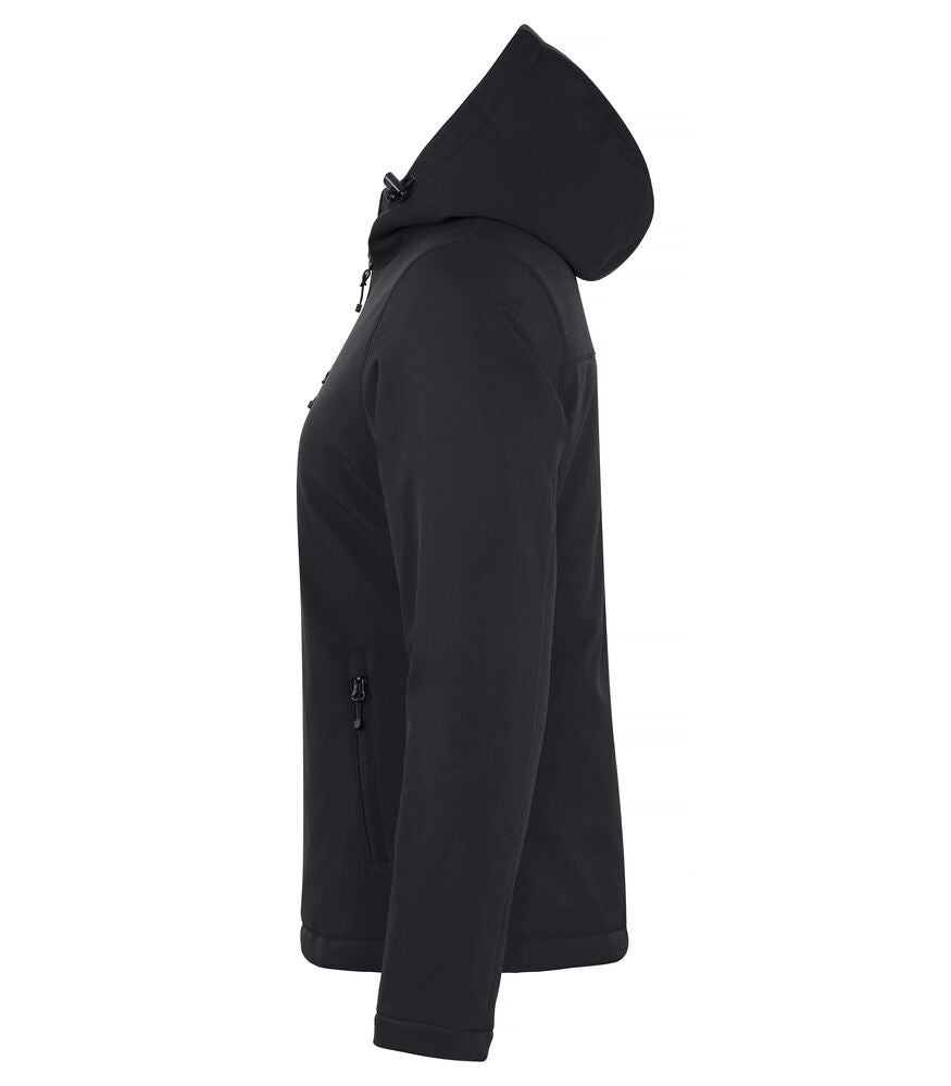 Padded Hoody Softshell Women von Clique – Red
