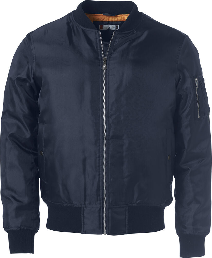 Bomber von Clique – Dark Navy