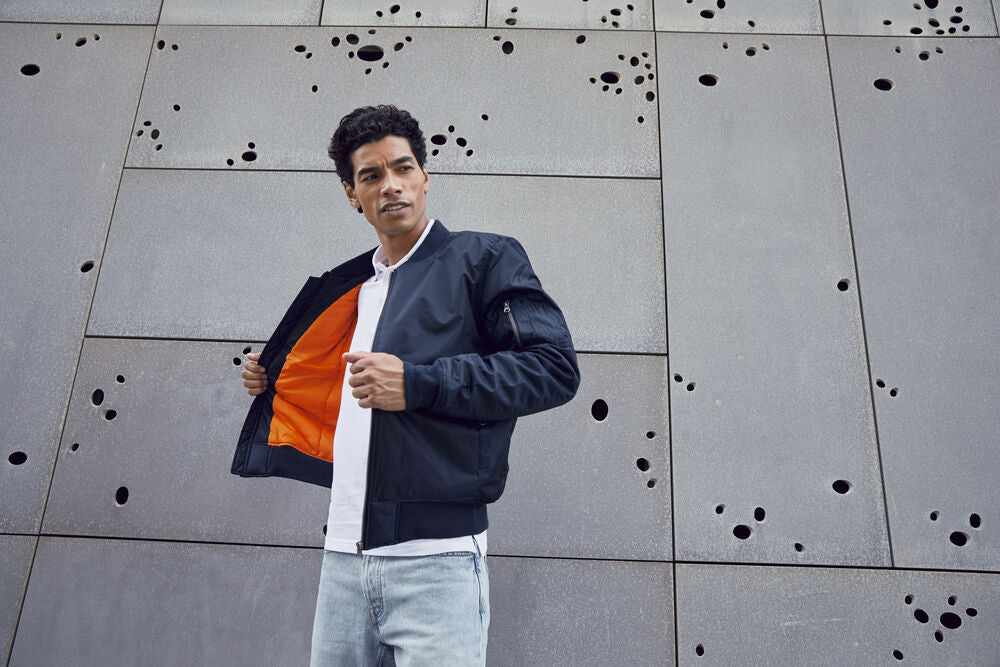 Bomber von Clique – Dark Navy