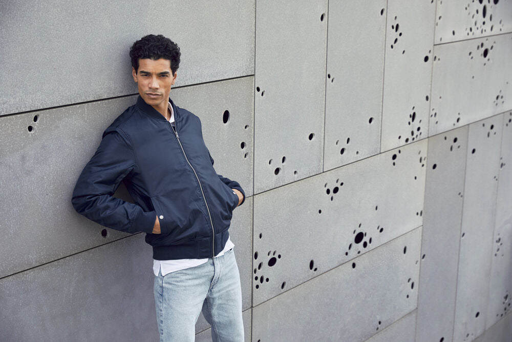 Bomber von Clique – Dark Navy