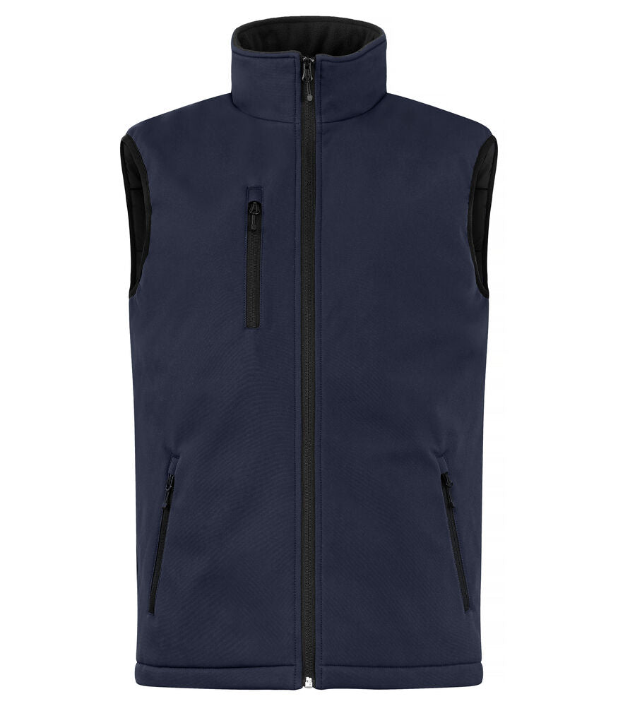 Padded Softshell Vest von Clique – Red