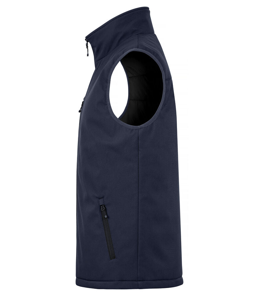 Padded Softshell Vest von Clique – Red