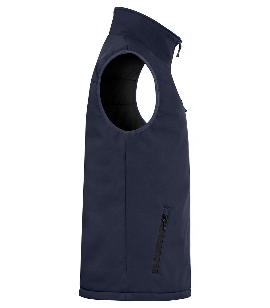 Padded Softshell Vest von Clique – Red