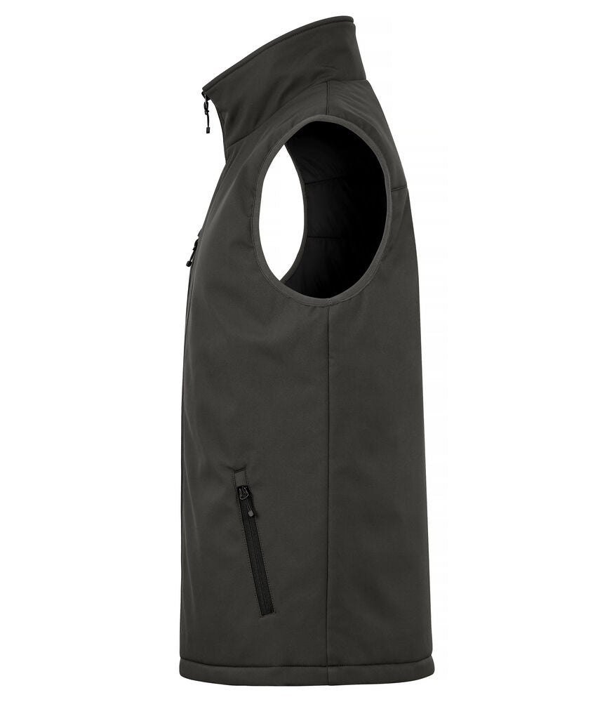 Padded Softshell Vest von Clique – Red