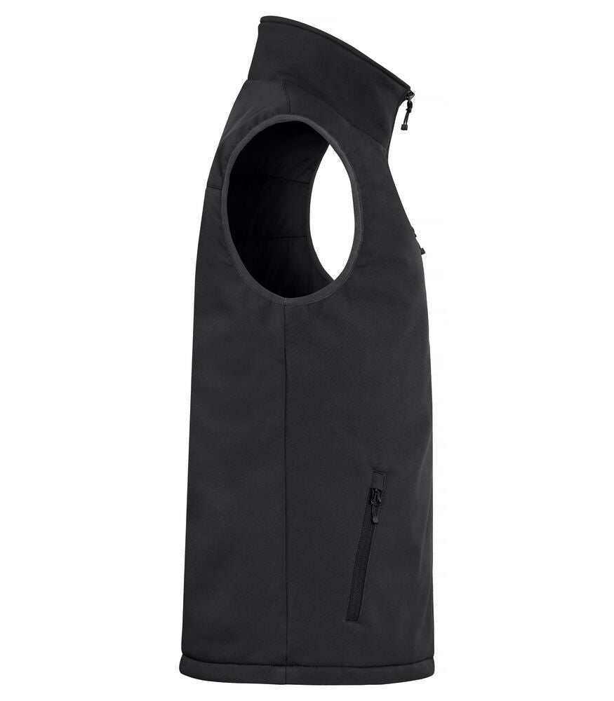 Padded Softshell Vest von Clique – Red
