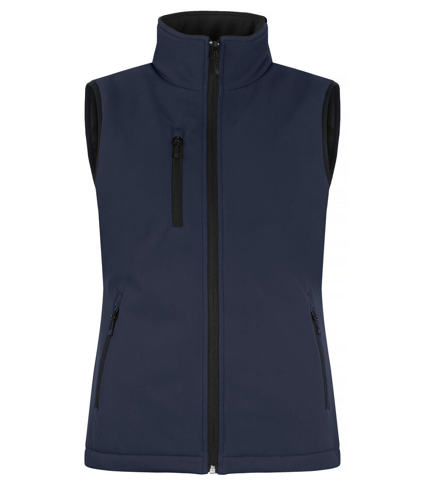 Padded Softshell Vest Women von Clique – Red