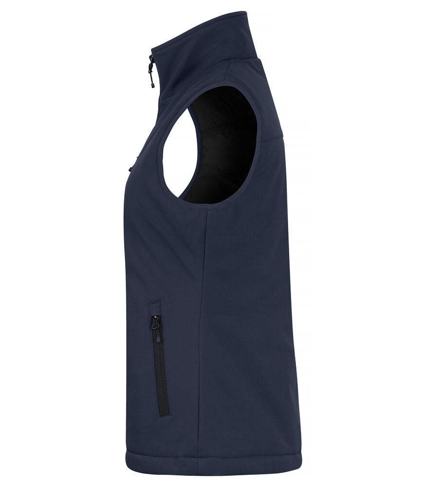 Padded Softshell Vest Women von Clique – Red