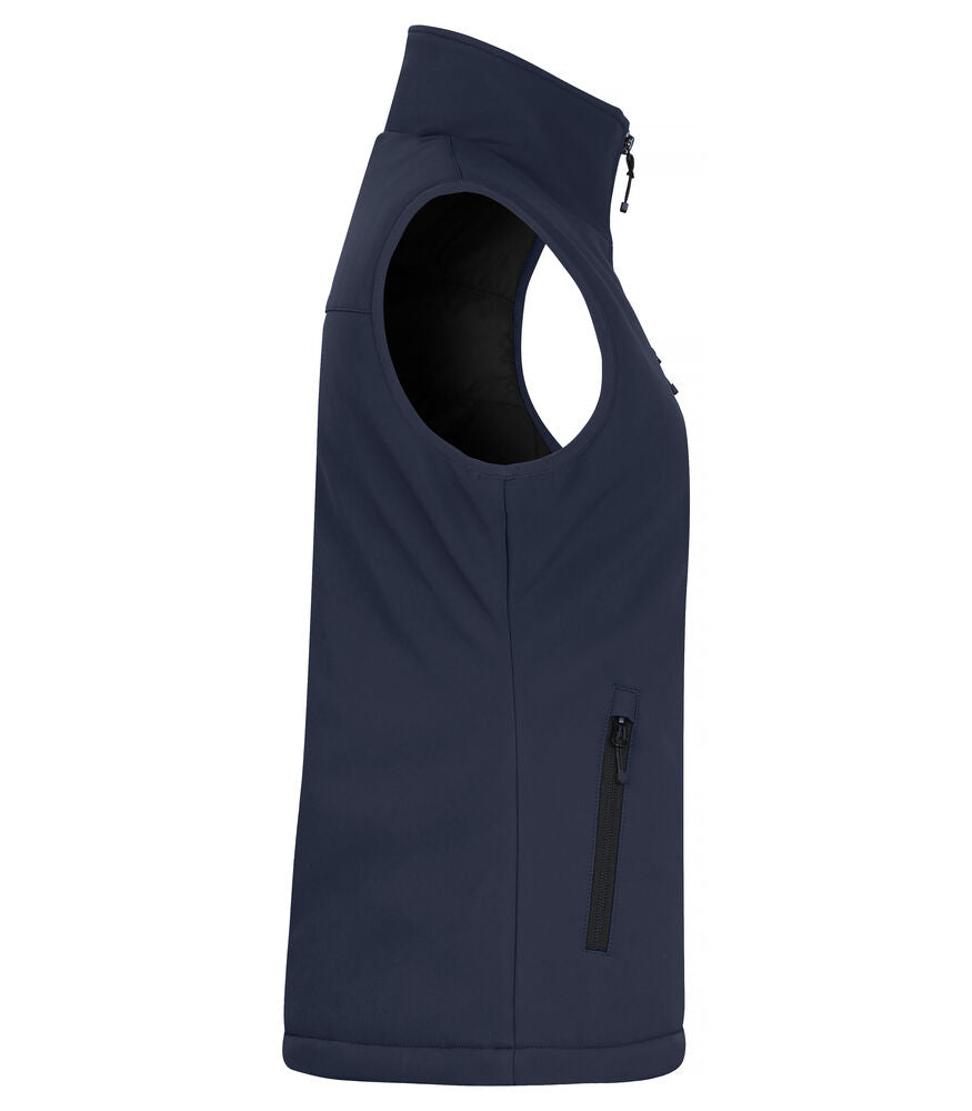 Padded Softshell Vest Women von Clique – Red