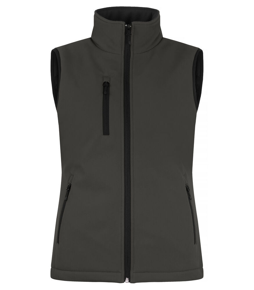 Padded Softshell Vest Women von Clique – Red