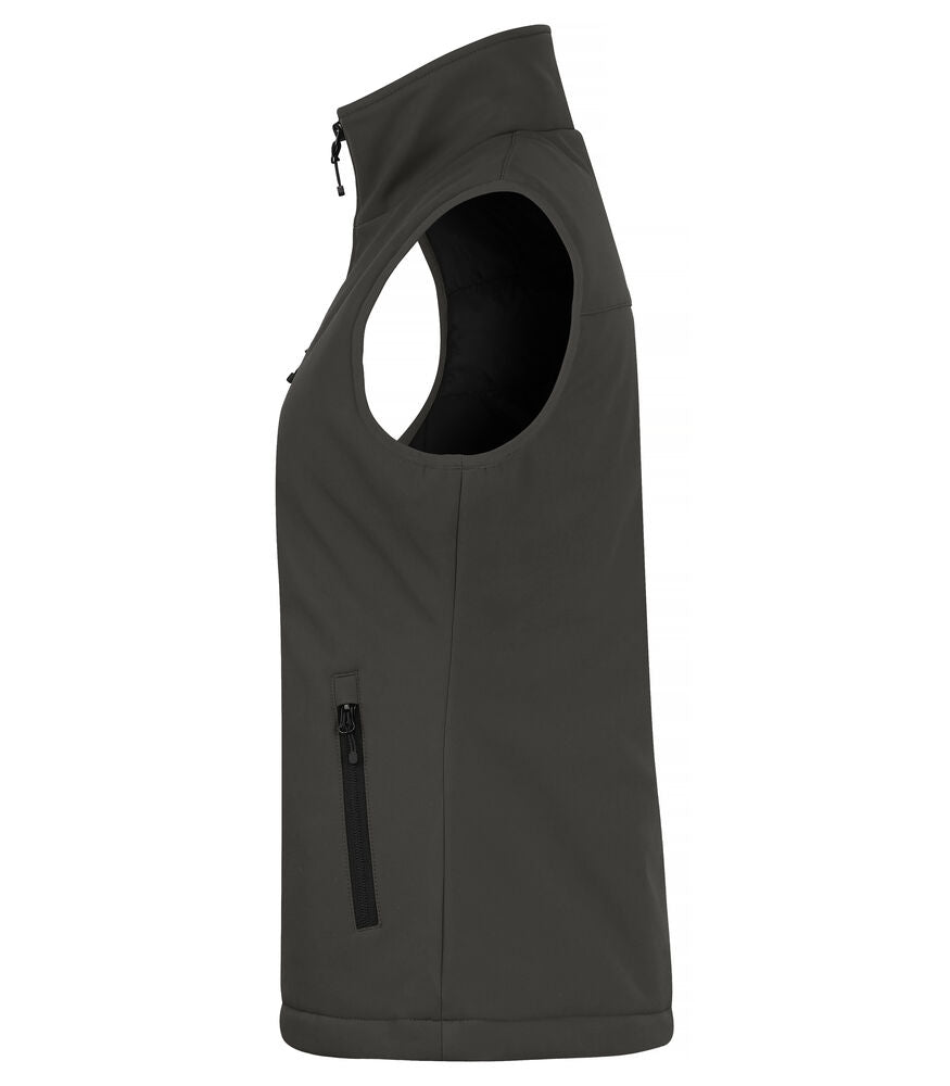 Padded Softshell Vest Women von Clique – Red