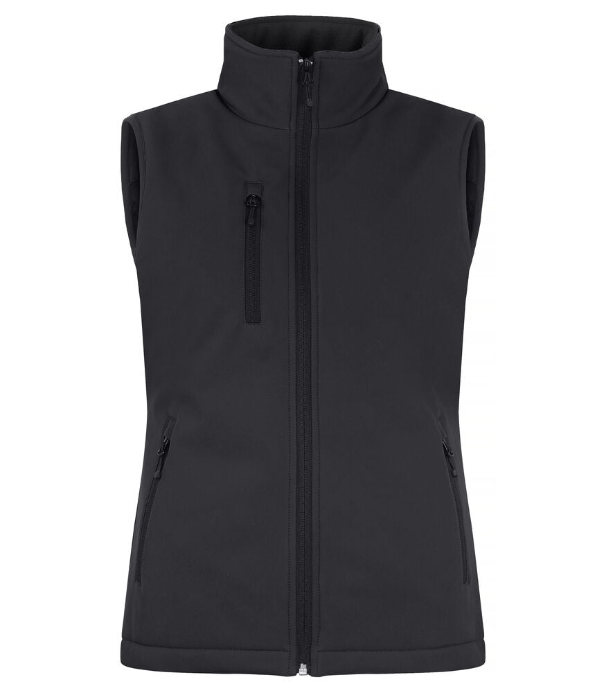Padded Softshell Vest Women von Clique – Red