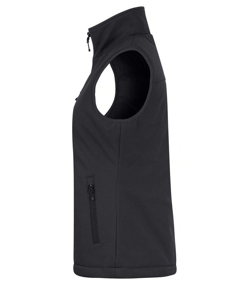 Padded Softshell Vest Women von Clique – Red