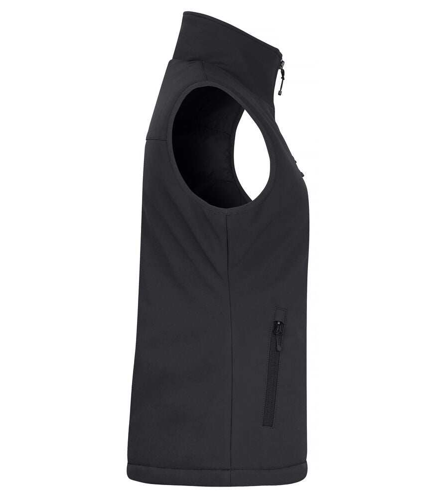Padded Softshell Vest Women von Clique – Red