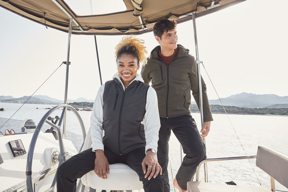 Padded Softshell Vest Women - wattierte Weste
