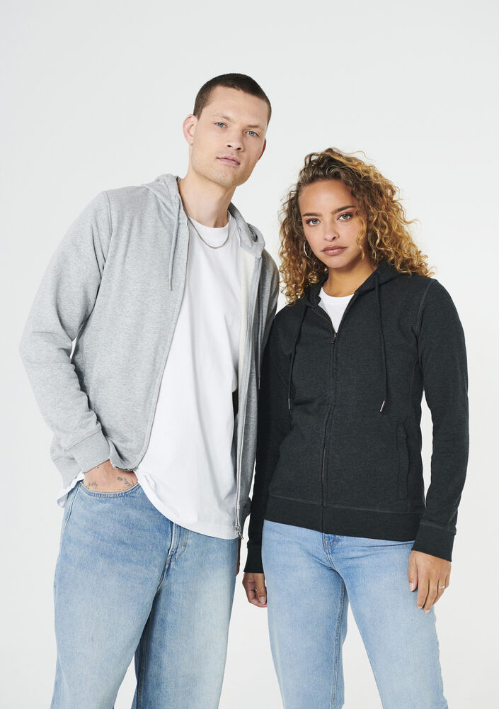 Premium Oc Hoody Full Zip von Clique – Dark Navy