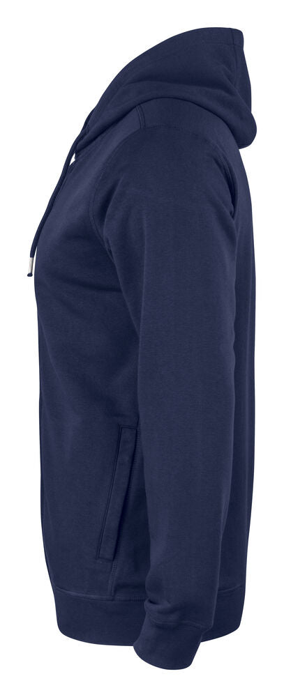 Premium Oc Hoody Full Zip von Clique – Dark Navy