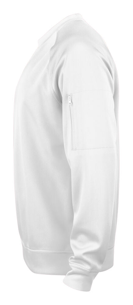 Basic Active Roundneck von Clique – White