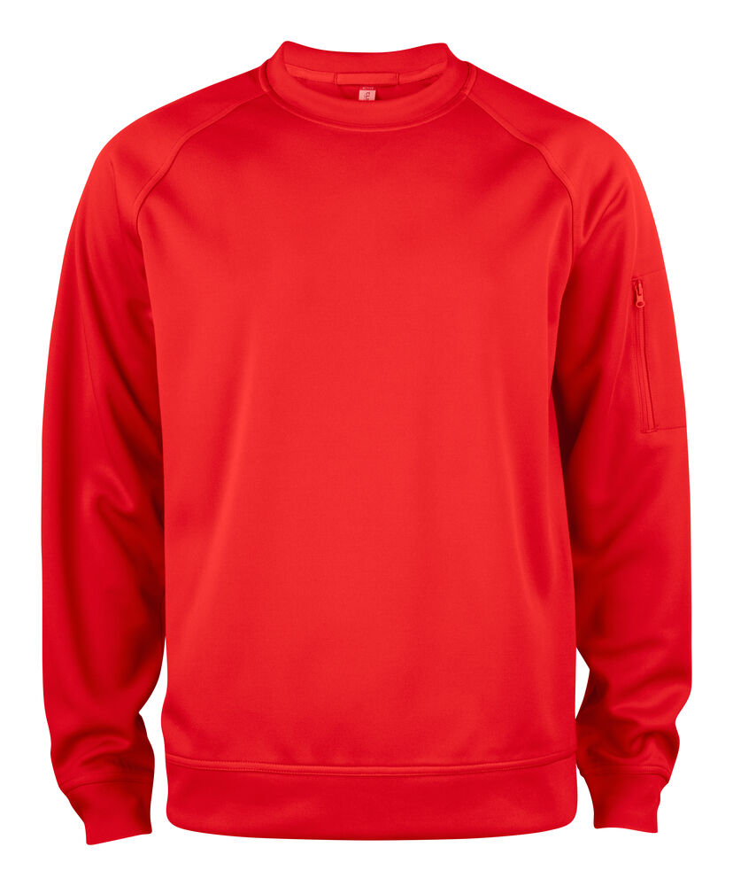 Basic Active Roundneck von Clique – White