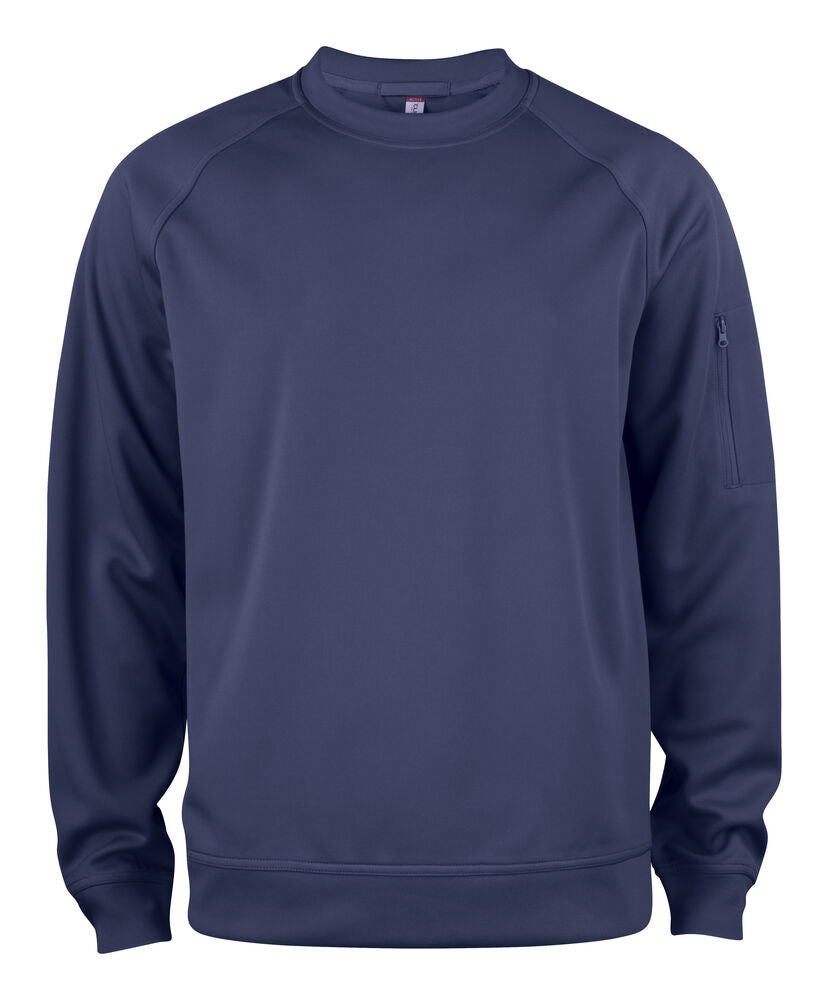 Basic Active Roundneck von Clique – White