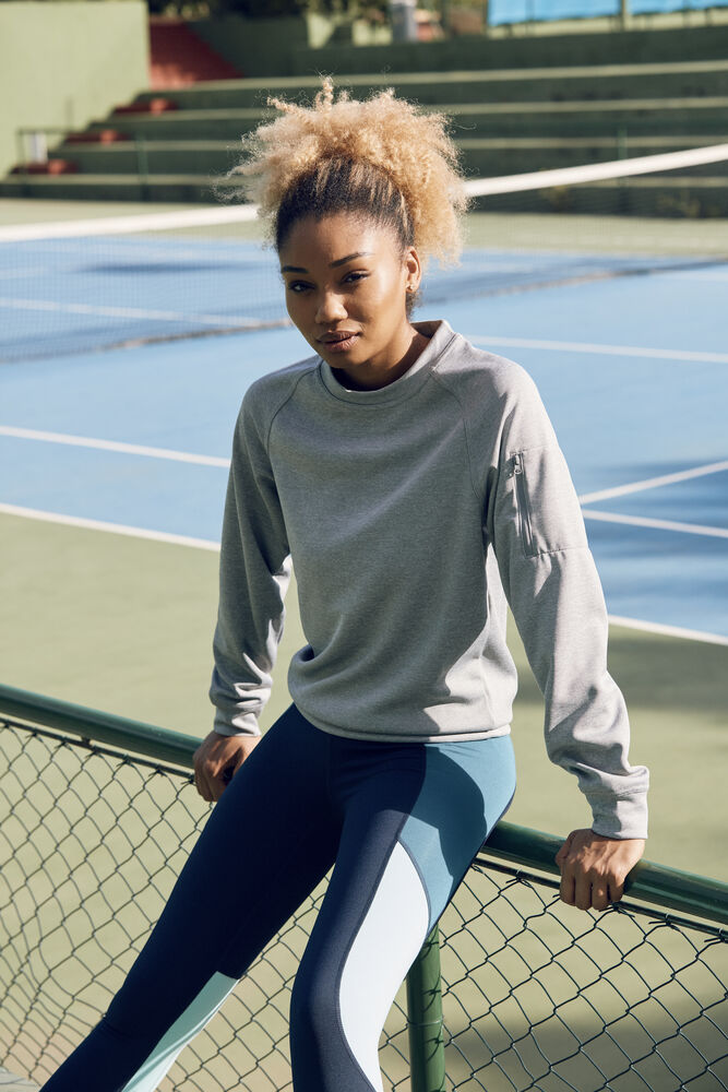 Basic Active Roundneck von Clique – White