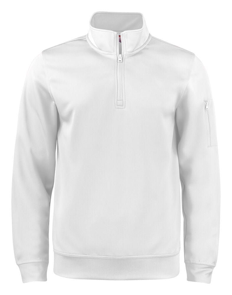 Basic Active Half Zip von Clique – White