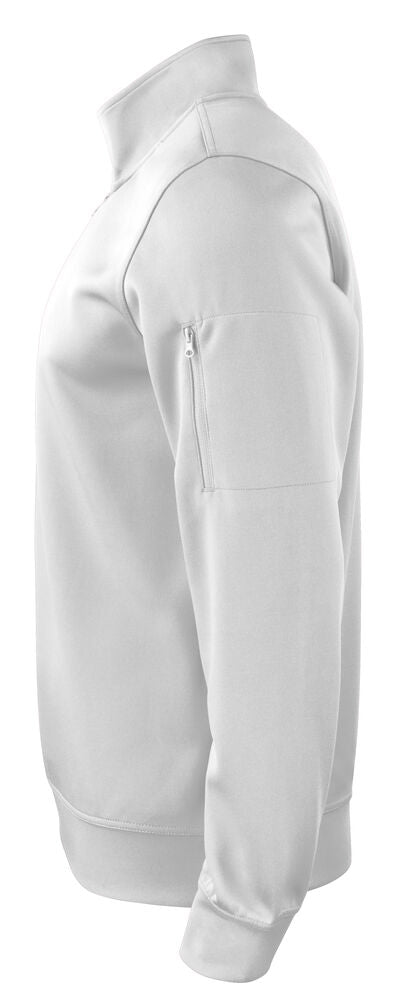 Basic Active Half Zip von Clique – White